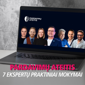 PARDAVIMŲ ATEITIS 2026